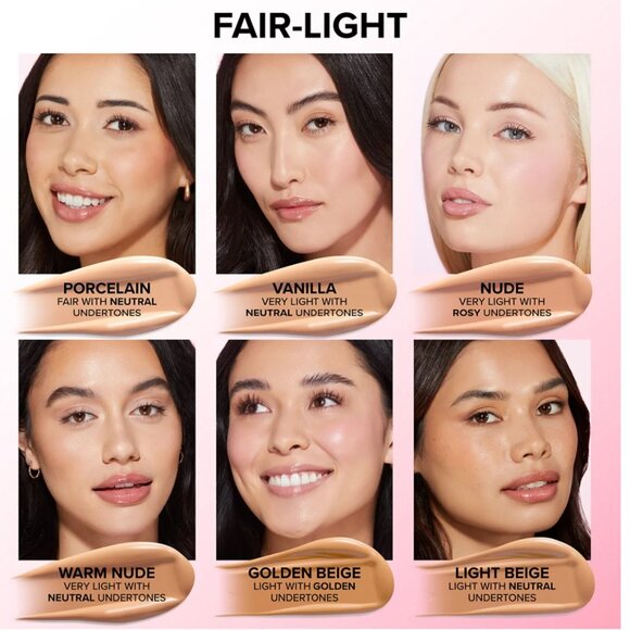 TOO FACED Born This Way Flawless Coverage Natural Finish* Foundation ~ NUDE NIB - Picture 8 of 16